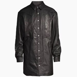 Rick Owens Padded Leather Jacket